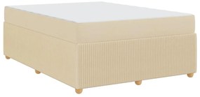 Estrutura da Cama Outros Creme 140 x 200 cm tecido
