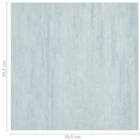 Tábuas de soalho autoadesivas 20 pcs 1,86 m² PVC verde
