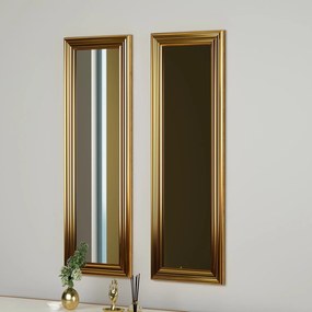 Conjunto de Espelhos Candy – Dourado – 30 cm x 90 cm x 3 cm