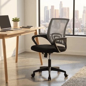 Cadeira de Escritório Cinzenta