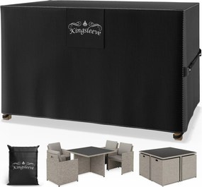 Capa de proteção para conjunto de cadeiras, 125 x 63 x 74 cm antracite