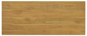 Armário de parede p/ casa de banho 110x45x30 cm teca maciça