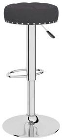 Bancos de Bar - 2 pcs - Tecido Preto