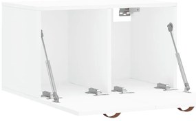 Armário de parede 60x36,5x35 cm derivados de madeira branco