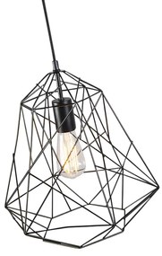 Candeeiro suspenso industrial preto - FRAMEWORK Basic Moderno