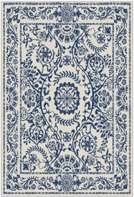 Tapete lavável azul escuro de pelo curto Delphina