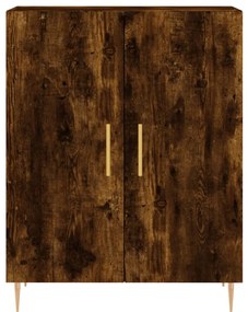 Aparador 69,5x34x90 cm derivados de madeira cor carvalho fumado