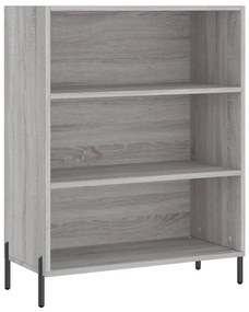 Armário alto 69,5x34x180 cm derivados de madeira sonoma cinza
