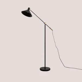 Candeeiro De Pé Em Ferro Francis Preto - Sklum