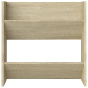 Sapateira de parede 60x18x60 cm contraplacado carvalho sonoma