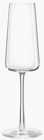 Copos de champanhe de cristal Power, conjunto de 6