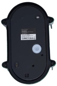 Candeeiro de Parede Exterior Verde Oval IP44 - Noutica