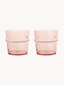 Mouth-Blown Tumblers Boya, Set of 2