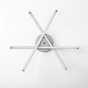 Candeeiro de Teto Ledbanana – Cromado – 57x20x57 cm