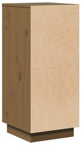 Aparadores 2 pcs 31,5x34x75 cm pinho maciço castanho mel