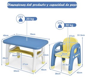 Conjunto de mesa e cadeira para crianças em forma de dinossauro Conjunto de secretária para arte e estudo para crianças em forma de dinossauro com pra