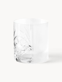 Copos de água com relevo Intagli, conjunto de 6