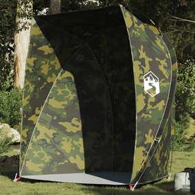 vidaXL Tenda de pesca camuflada à prova de água