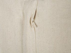 Almofada decorativa tufada em algodão multicolor 45 x 45 cm BREVIFOLIA Beliani