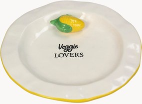 Pratos para bolos em porcelana Corn, conjunto de 6