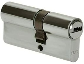 Cilindro EDM r13 Europeu Leva curta Prateado Níquel (70 mm)