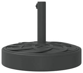 Base de guarda-sol para postes de Ø38/48 mm 25 kg redondo