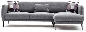 Sofá-Cama de Canto Venus – Cinzento – 265x80x163 cm