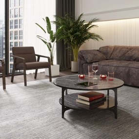 Mesa de Centro Versy – Preto – 90 cm x 36,8 cm x 90 cm