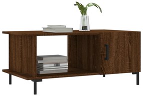Mesa centro 90x50x40 cm derivados de madeira carvalho castanho