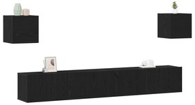 Conjunto de Armários para TV vidaXL de 6 peças Montado na Parede de Ma