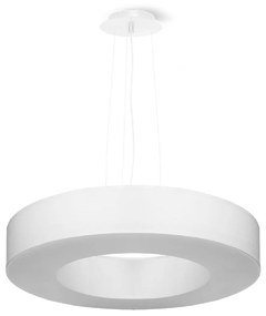 Candeeiro de Teto Suspenso SATURNO SLIM 50 Cm Branco