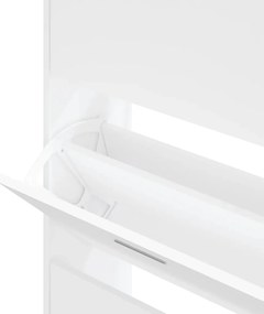 Sapateira 63x24x147 cm derivados de madeira branco