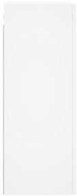 Móveis de parede 2 pcs derivados de madeira branco