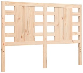 Cama sem colchão 120x200 cm madeira de pinho maciça