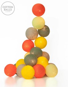 Grinalda Tierra - 10 bolas (fio em linha)