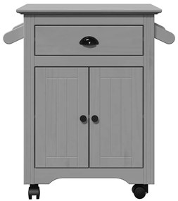 Carrinho de cozinha BODO cinzento 72x45x80 cm