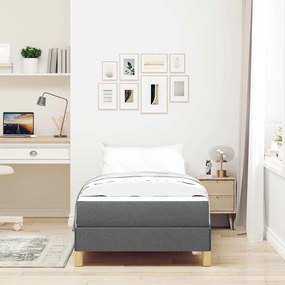 Cama Box Taupe, Marrom 90 x 190 cm