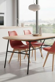 Cadeira Synk Basic - Vinho Tinto