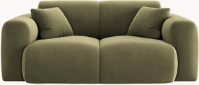 Sofá em veludo Nolio (2 lugares), L 170 cm