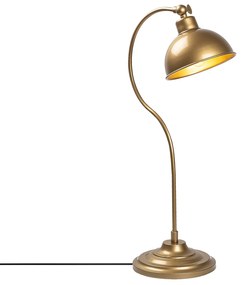 Candeeiro de Mesa Konika – Dourado – 19 x 29 x 58 cm