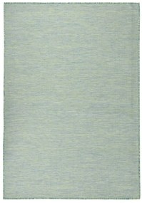 vidaXL Tapete de tecido plano para exterior 160x230 cm turquesa