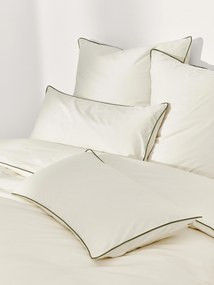 Capa de edredão em percal de algodão Daria