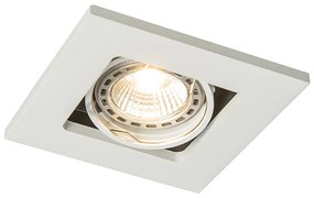 Foco embutido moderno branco ajustável - Qure