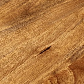 Tampo de mesa redondo Ø80x2,5cm madeira de mangueira maciça