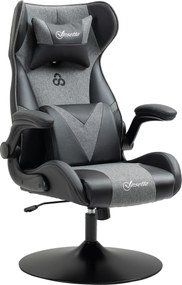 Cadeira Gaming, 69 x 73 x 118 cm, Altura Regulável, Preto