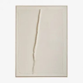 Quadro Decorativo Com Textura Em Linho Ovilea 50 X 70 Cm & A - Sklum