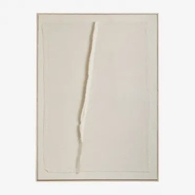 Quadro Decorativo Com Textura Em Linho Ovilea A & 50 X 70 Cm - Sklum