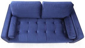 Sofá de 2 Lugares Rome – Azul Marinho – 175x90x70 cm