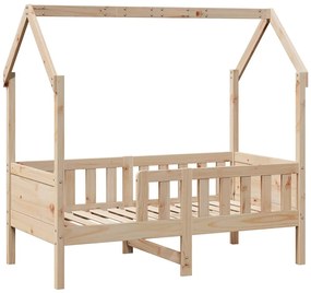 Estrutura de cama infantil c/ gavetas 80x170 cm pinho maciço