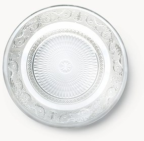 Prato de jantar de vidro com textura Imperial, 6 uni.